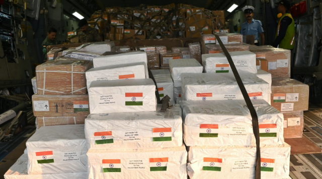 India Relief to Palestine