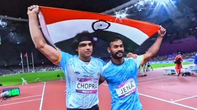 Neeraj Chopra Kishore Jena