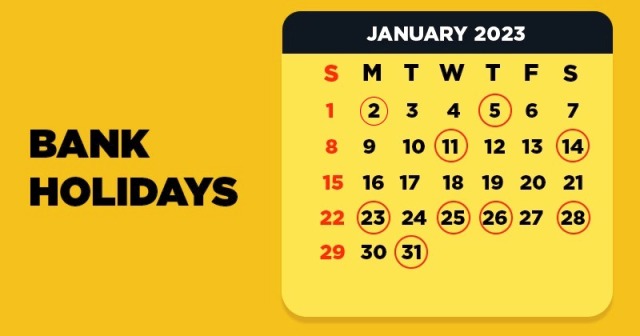 Bank Holiday January