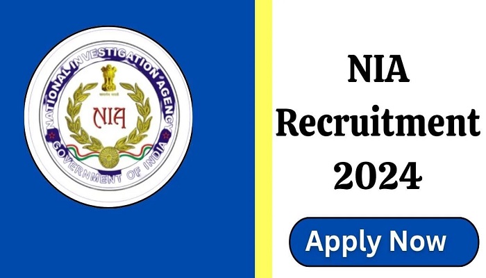 NIA Recruitment 2024