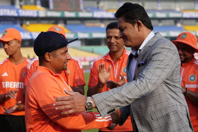 Sarfaraz Khan Test Debut