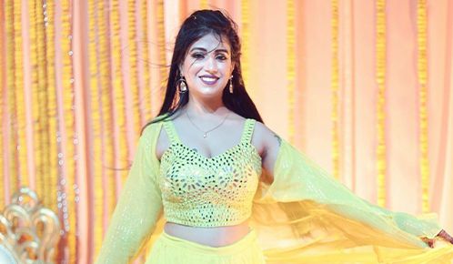 Actress Amrita Pandey