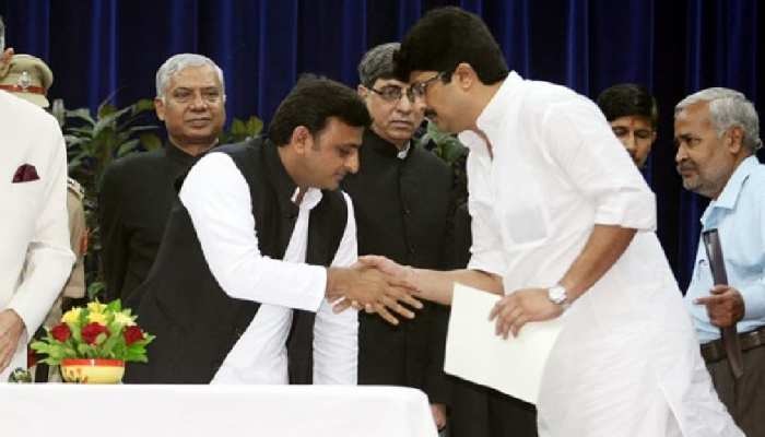 Raja bhaiya Meets Amit Shah