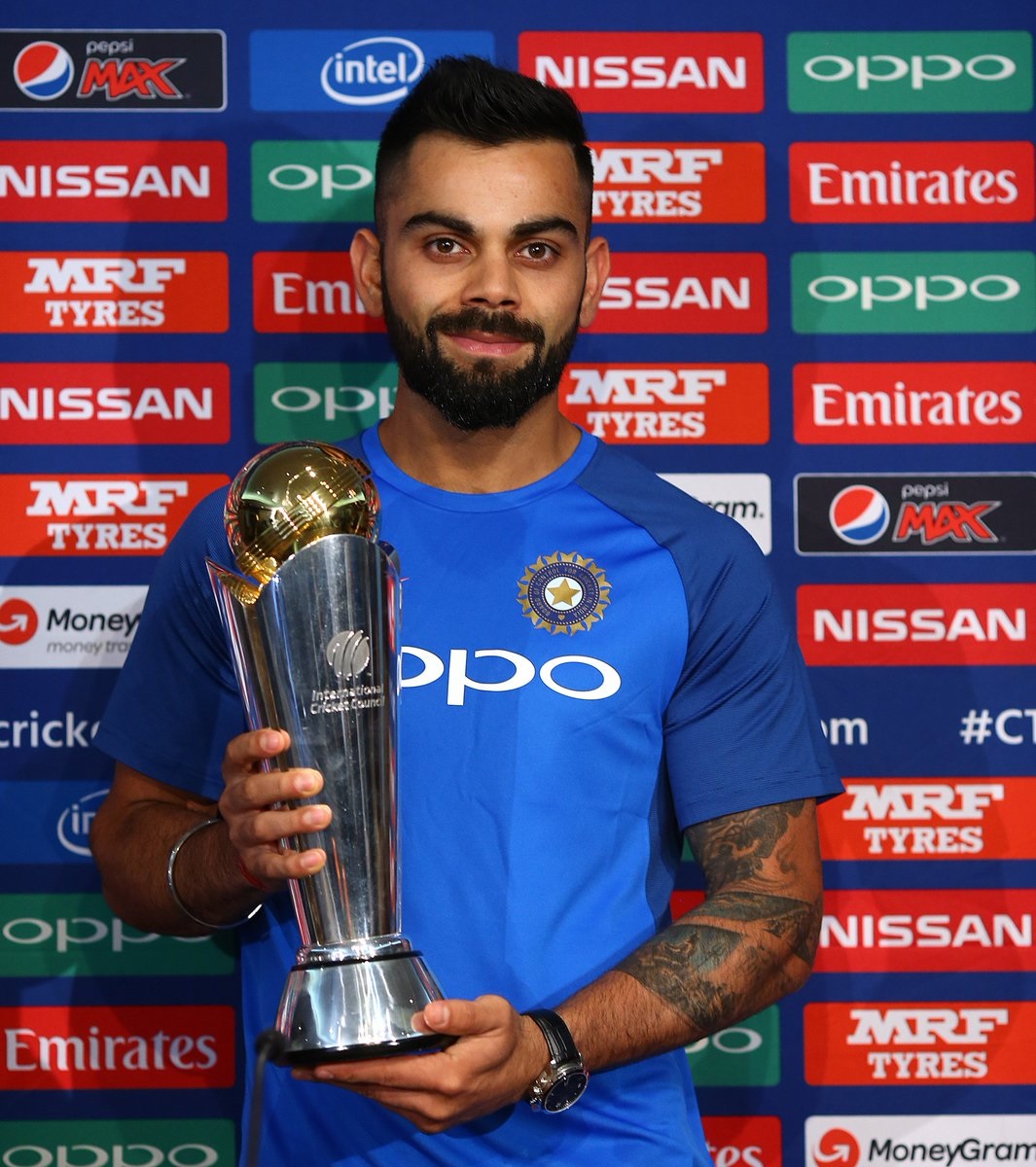 Virat Kohli ICC Trophy