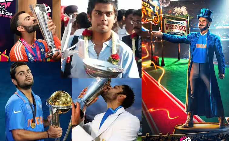 Virat Kohli ICC Trophy