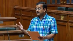 Arvind Kejriwal in Delhi Vidhan Sabha
