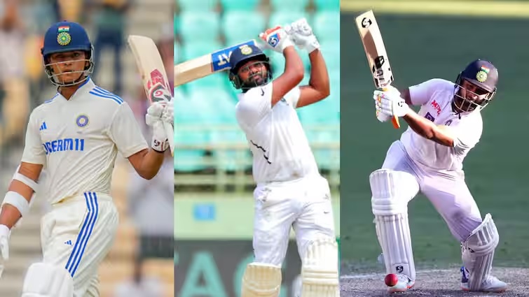India Record Most Sixes in Test