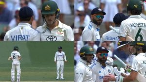 Virat Kohli vs Sam Konstas