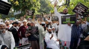 Waqf Bill Protest
