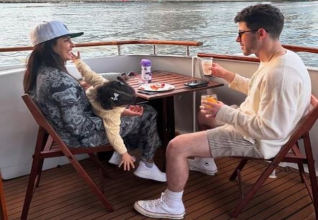 Priyanka Chopra family photo