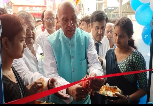 Tetri Bazar Bank inauguration