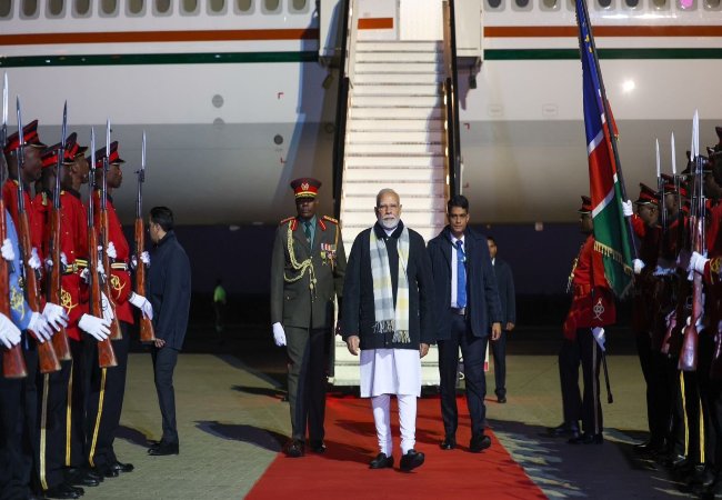 21 gun salute to PM Modi