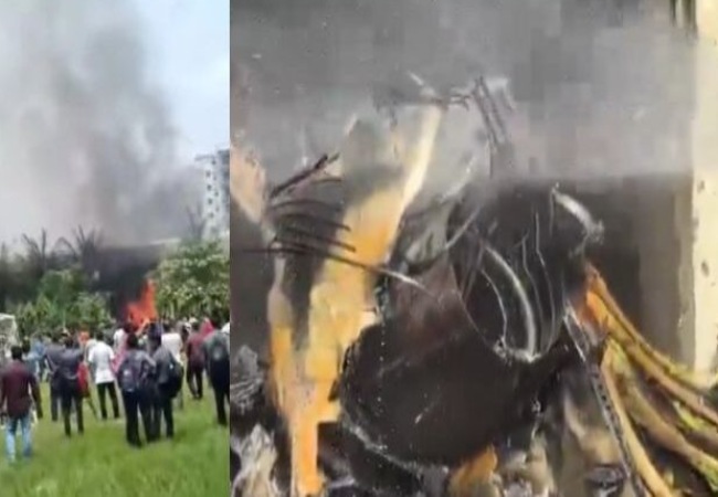 Bangladesh fighter jet crash