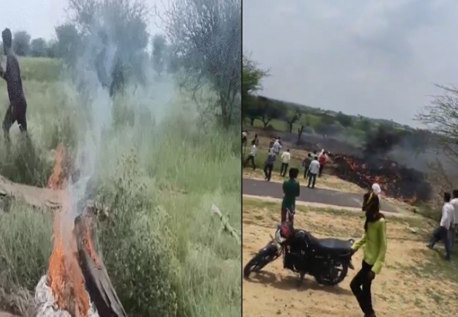 Jaguar fighter jet crashes