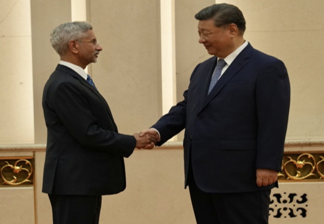 Jaishankar Jinping meeting