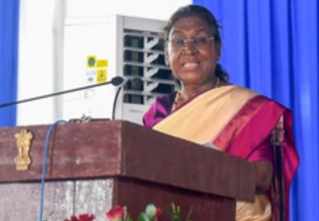 President Draupadi Murmu