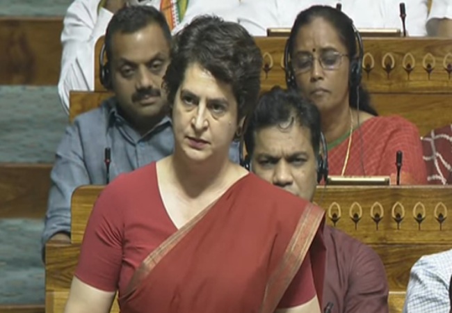 Priyanka Gandhi statement