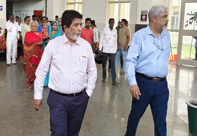 Siddharthnagar Medical College Inspection