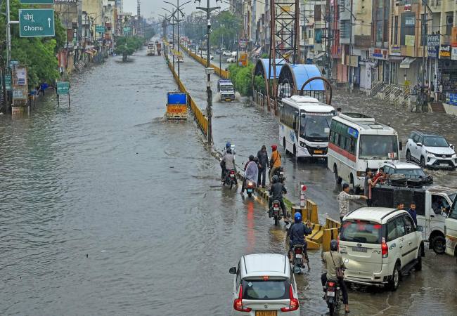 flood in Rajasthan