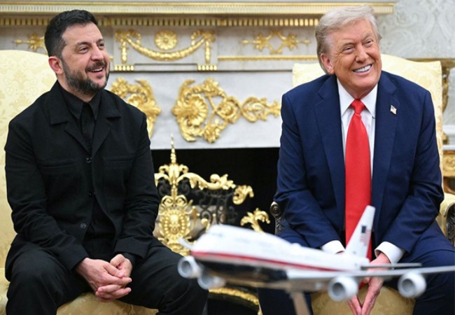 Volodymyr Zelensky Donald Trump