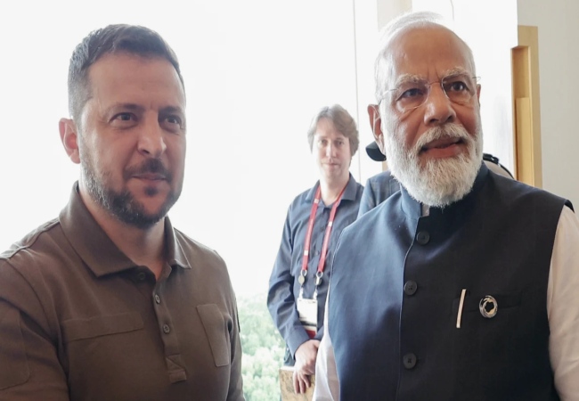 Zelensky PM Modi