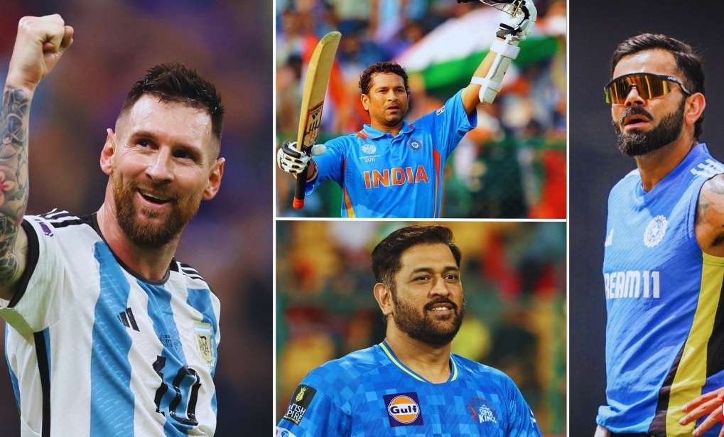 MS Dhoni vs Lionel Messi