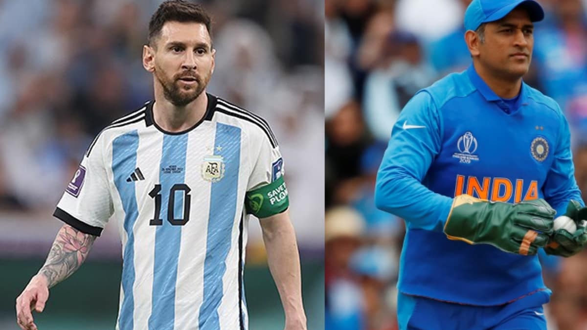 MS Dhoni vs Lionel Messi