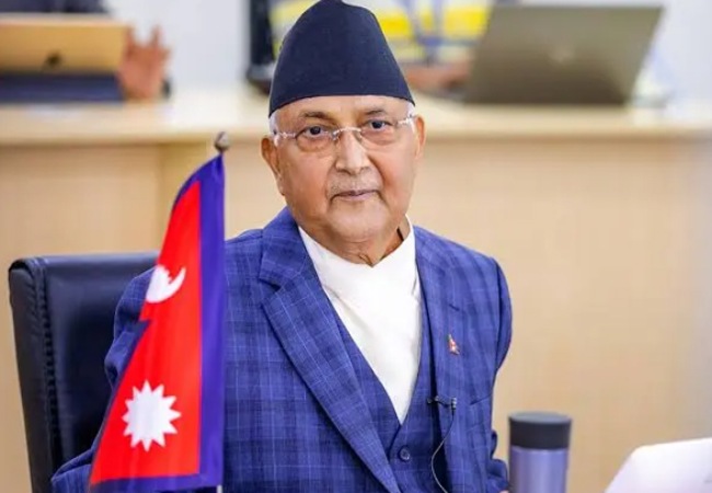 KP Oli resignation