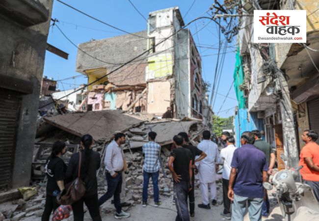 Jaipur house accident