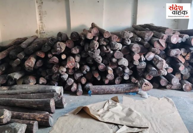 Delhi Police Red Sandalwood