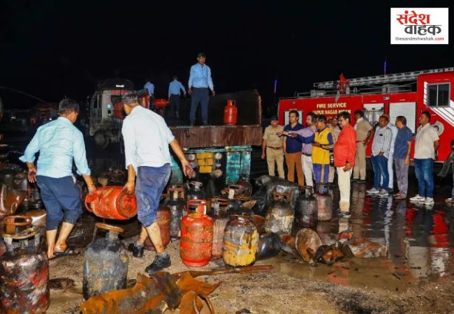 gas cylinders explode