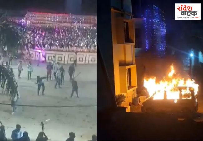 Sabarkantha Clash between two groups