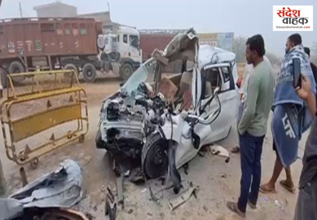 Sriganganagar road accident