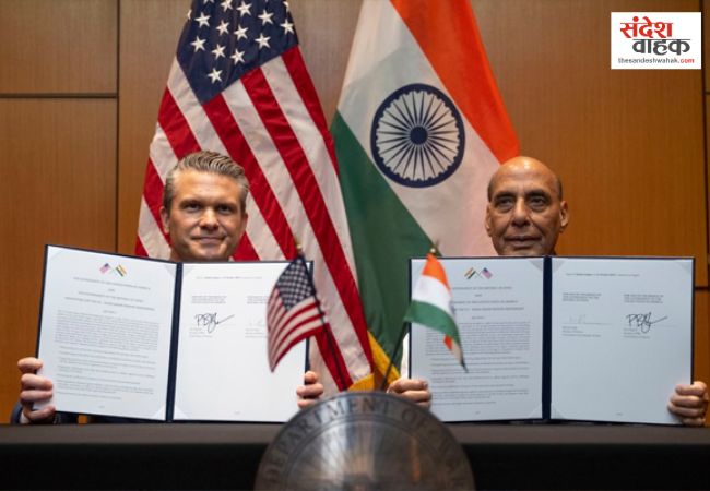 Rajnath Singh Peter Hegseth