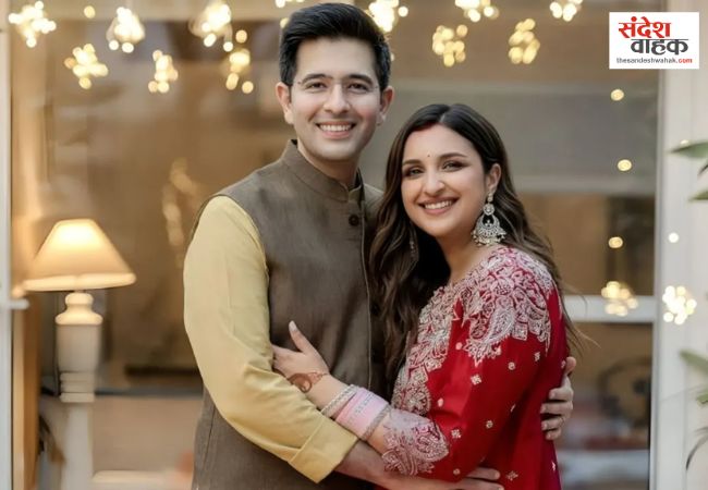 Parineeti Chopra and Raghav Chaddha