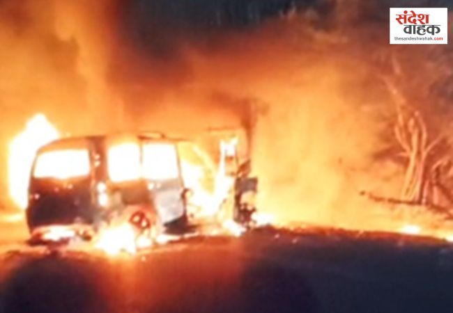 Scorpio trailer accident