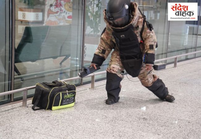 Lucknow Airport Mock Drill