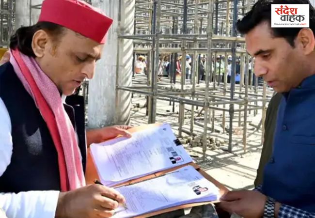 Akhilesh Yadav SIR protest