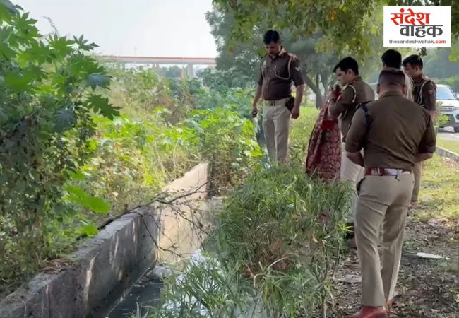 Body found in Noida drain