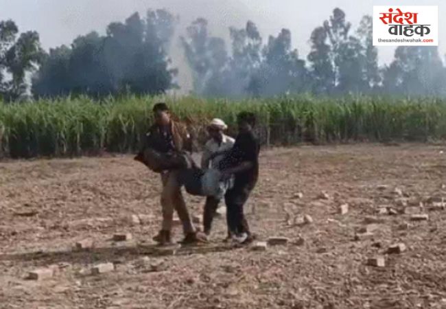 Barabanki firecracker factory explosion