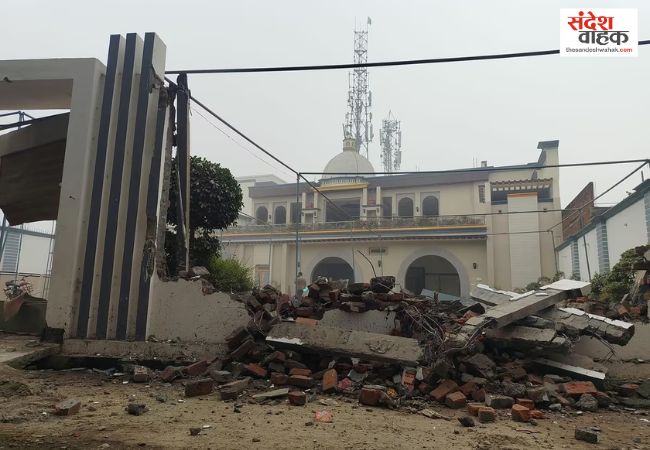 Bareilly BDA bulldozer action