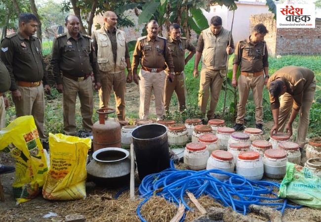 Siddharthnagar Illegal Liquor