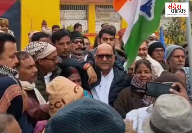 Ajay Rai meets Amitabh Thakur