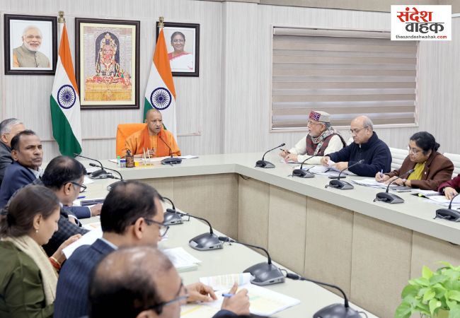 CM Yogi Budget Review Meeting
