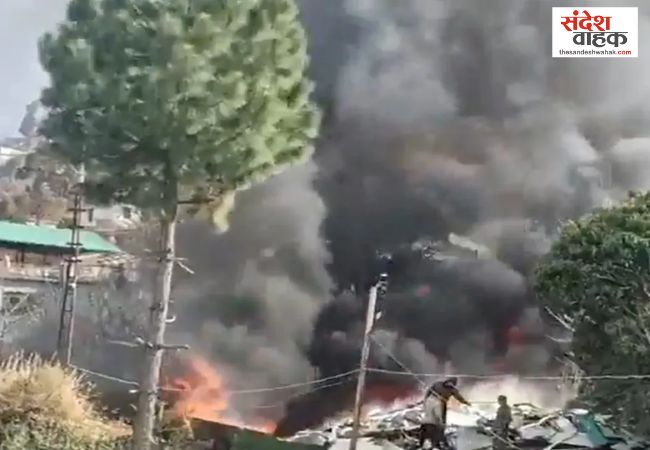 Joshimath Army Camp Fire