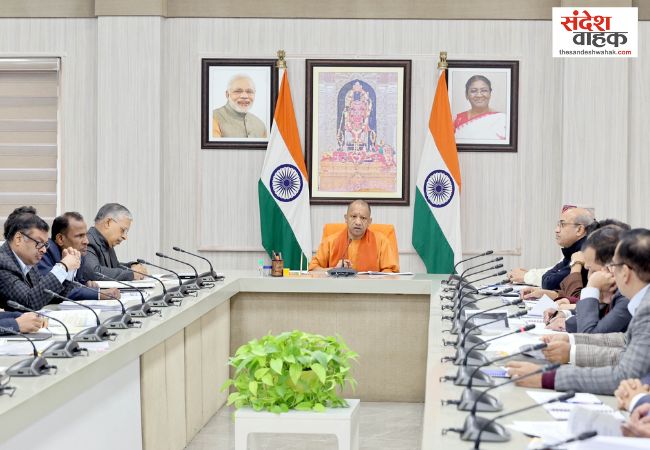 CM Yogi Budget Review Meeting