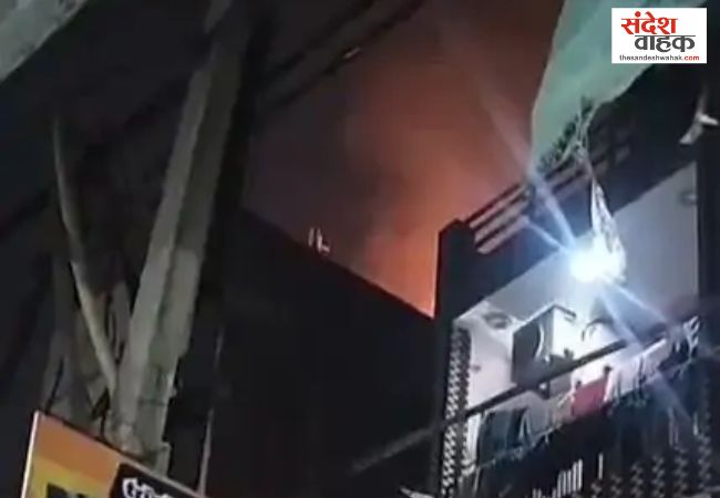 Lucknow Naka Hindola Fire