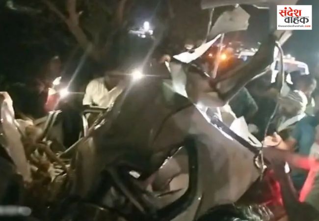 Solapur car accident