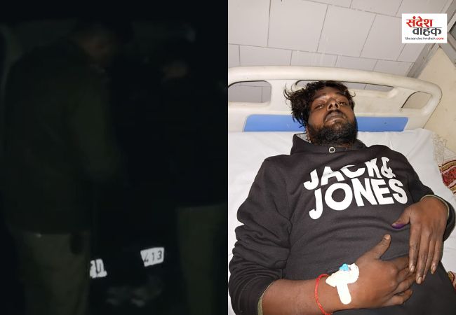 बरेली में 'कुंडल चोर' से पुलिस की मुठभेड़, पैर में गोली लगने के बाद धरा गया शातिर दिव्यांश