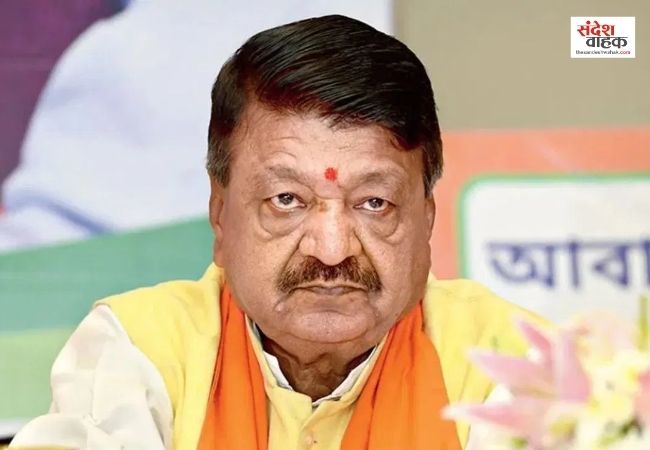 घंटा के बाद अब मंत्री और ठेकेदार पर पहुंचे मंत्री Kailash Vijayvargiya